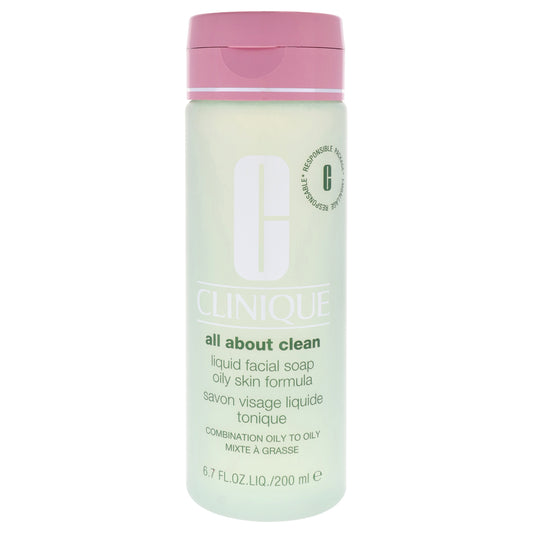All About Clean Liquid Facial Soap Oily Skin Formula