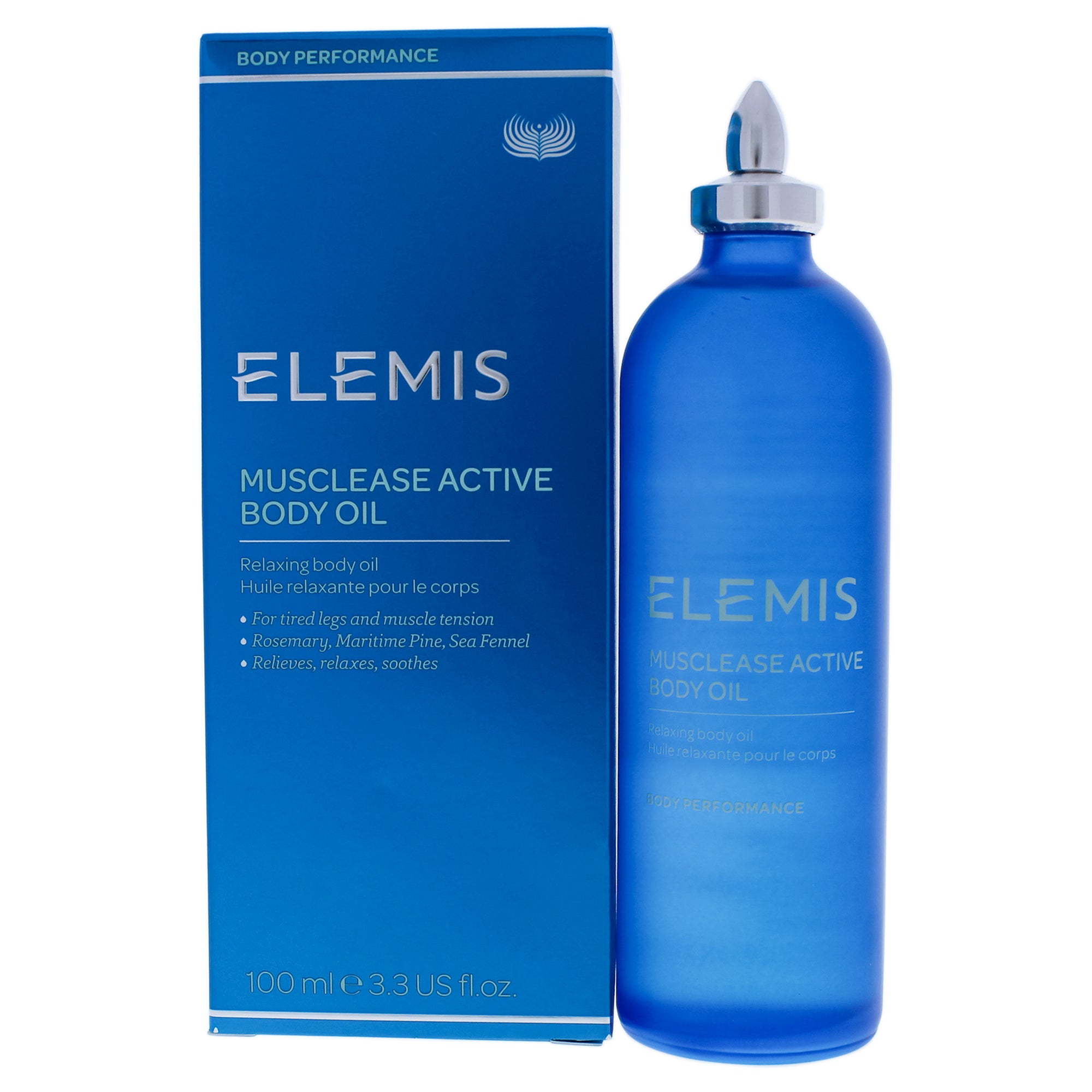 Musclease Active Body Oil by Elemis for Unisex 3.3 oz Body Oil