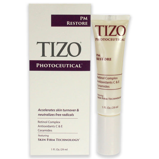 Photoceutical PM Restore by Tizo for Unisex 1 oz Anti Aging