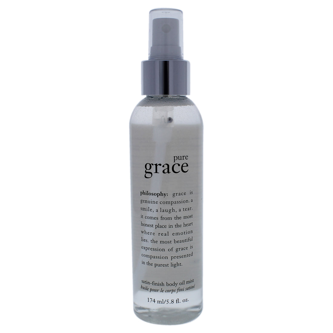 Pure Grace Satin-Finish Body Oil Mist
