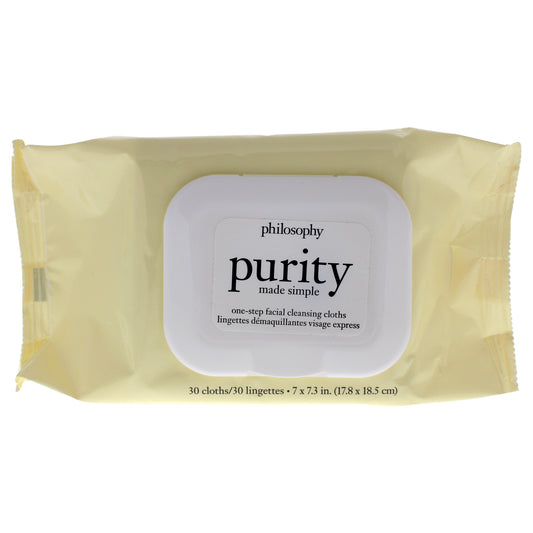 Purity Made Simple One Step Facial Cleansing Cloths