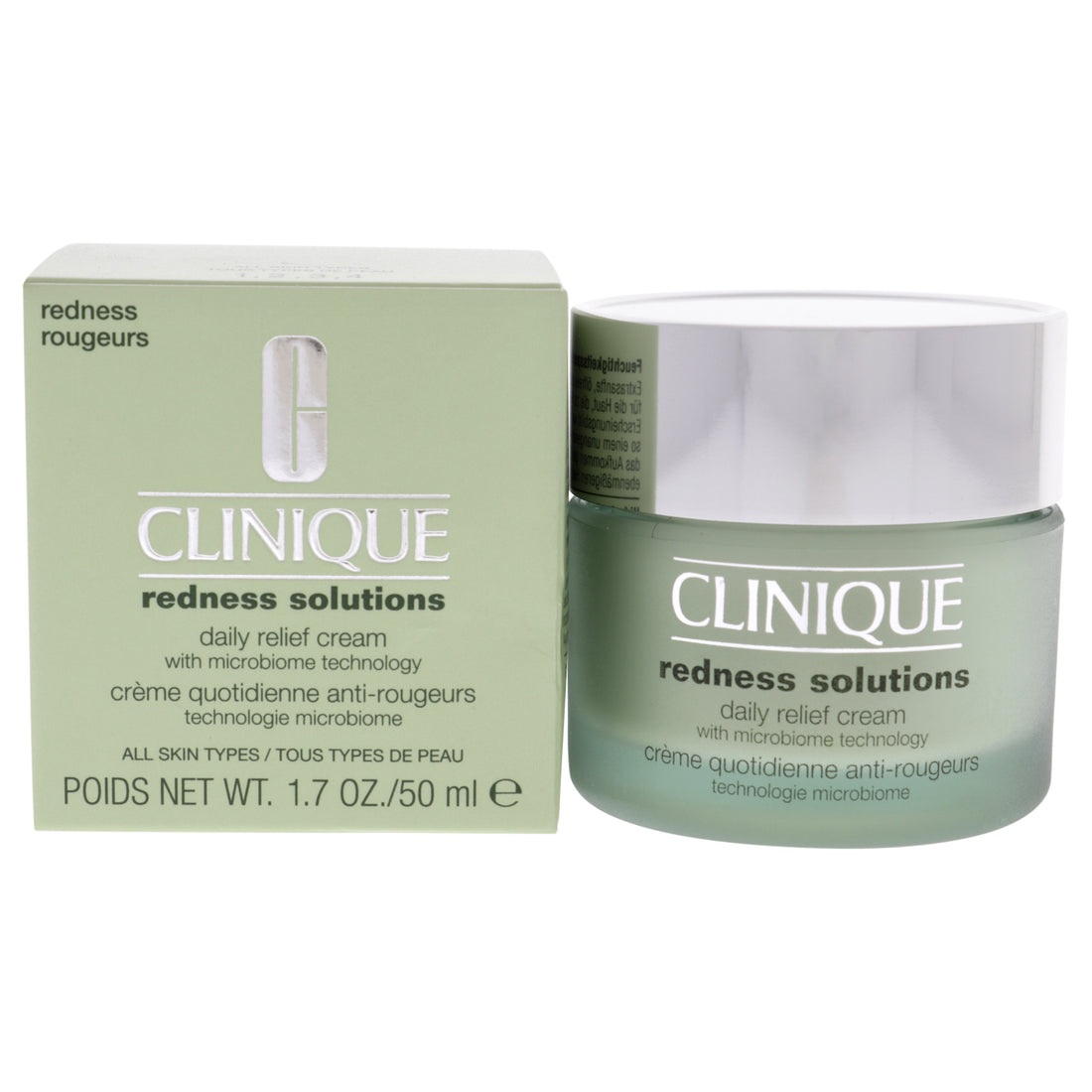 Redness Solutions Daily Relief Cream - All Skin Types by Clinique for Unisex - 1.7 oz Cream