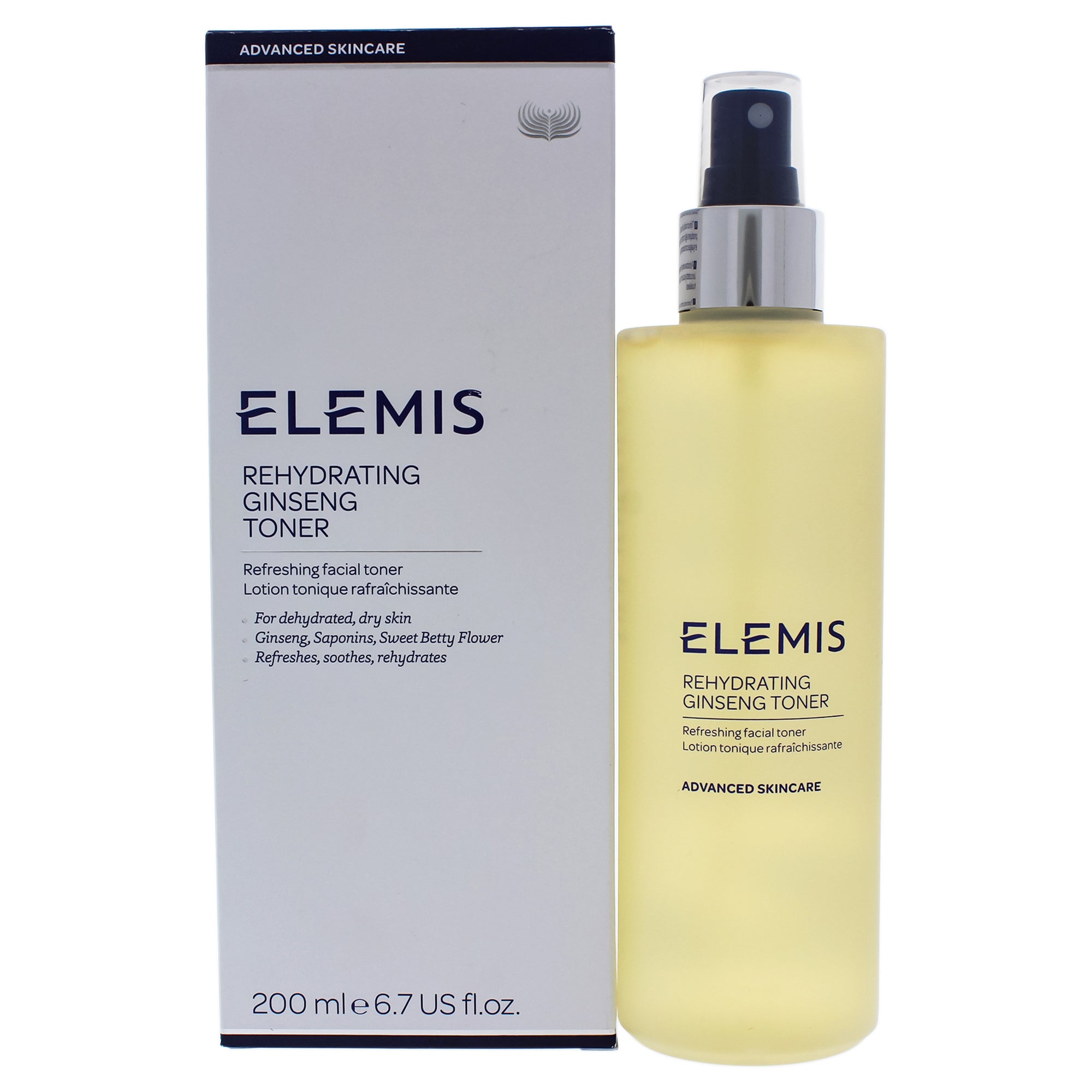 Rehydrating Ginseng Toner by Elemis for Unisex 6.8 oz Toner