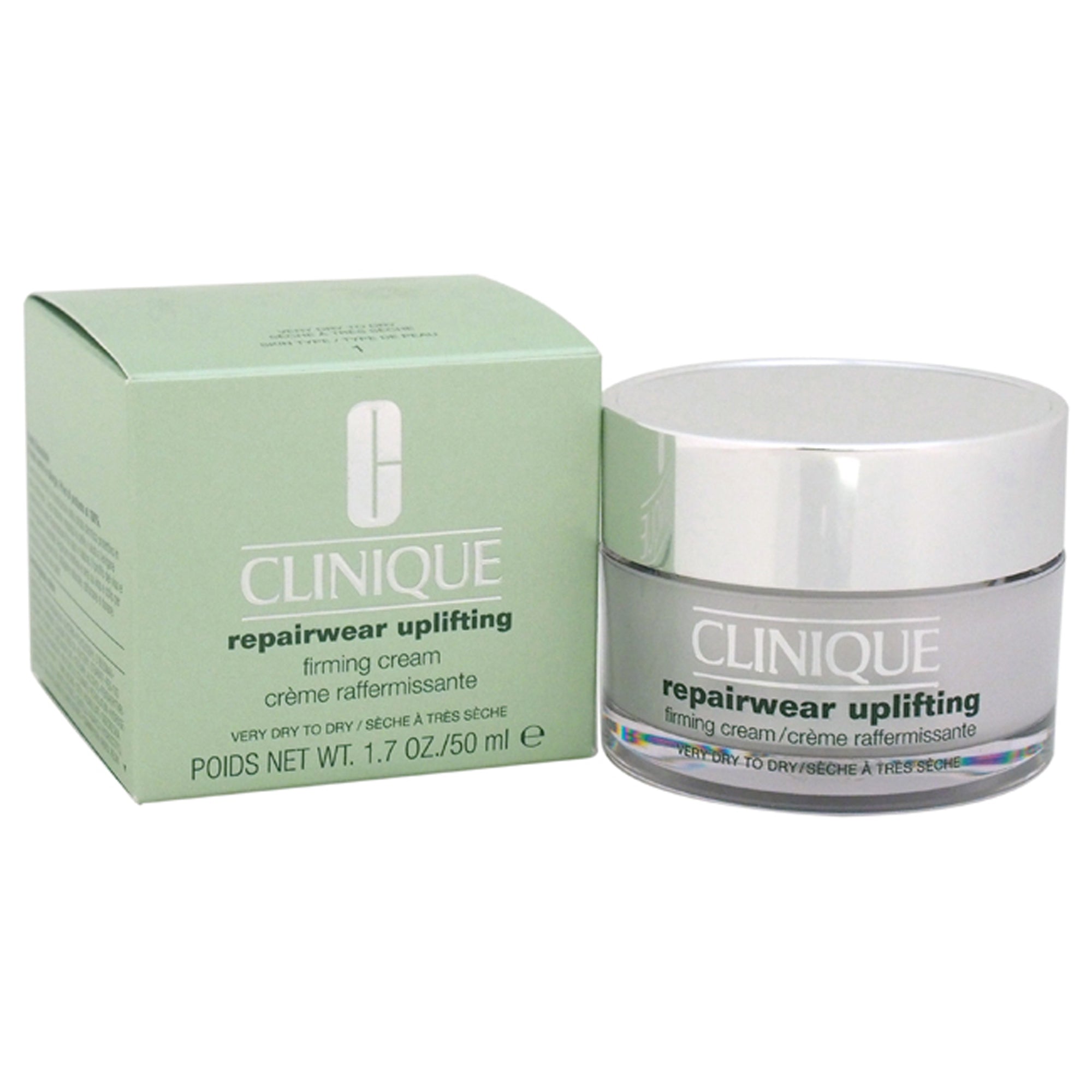 Repairwear Uplifting Firming Cream - Very Dry to Dry by Clinique for Unisex - 1.7 oz Cream