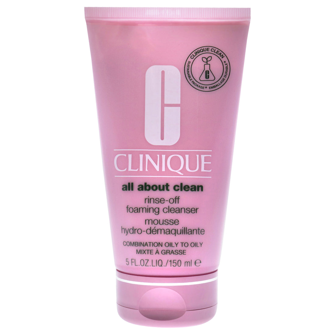 Rinse Off Foaming Cleanser by Clinique for Unisex 5 oz Cleanser