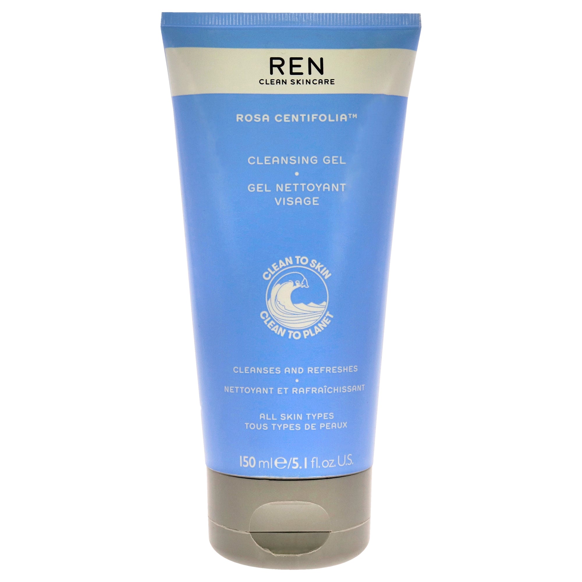 Rosa Centifolia Cleansing Gel by REN for Unisex 5.1 oz Gel