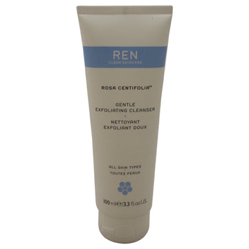 Rosa Centifolia Gentle Exfoliating Cleanser by REN for Unisex 3.3 oz Cleanser