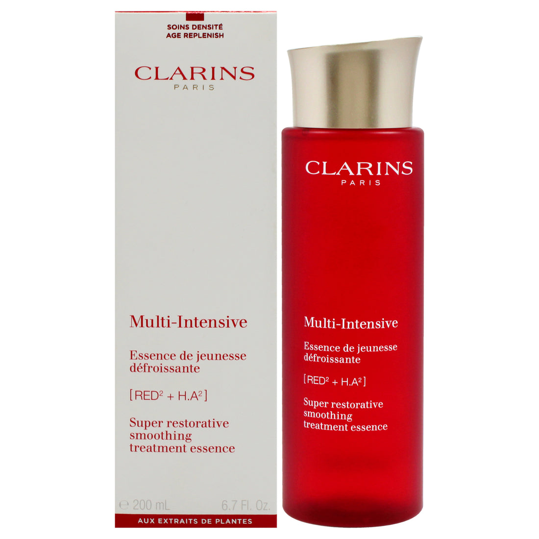 Super Restorative Smoothing Treatment Essence by Clarins for Unisex - 6.7 oz Treatment