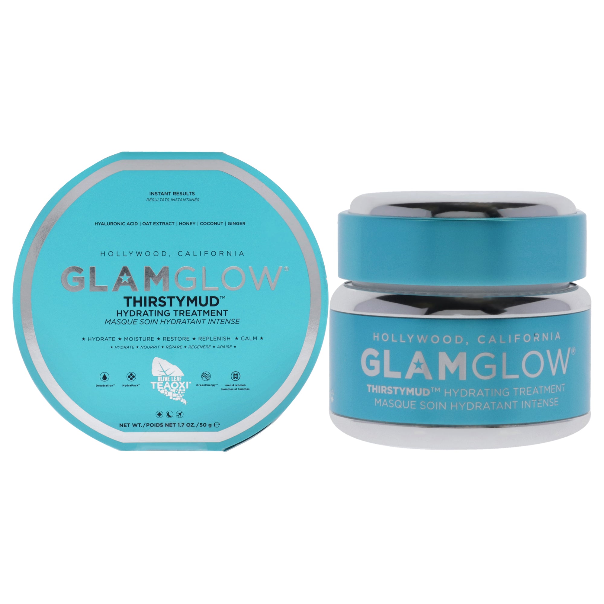 Thirstymud Hydrating Treatment by Glamglow for Unisex 1.7 oz Treatment