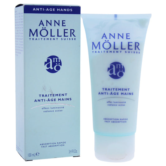 Traitement Anti Age by Anne Moller for Unisex - 3.4 oz Hand Anti Age Lotion