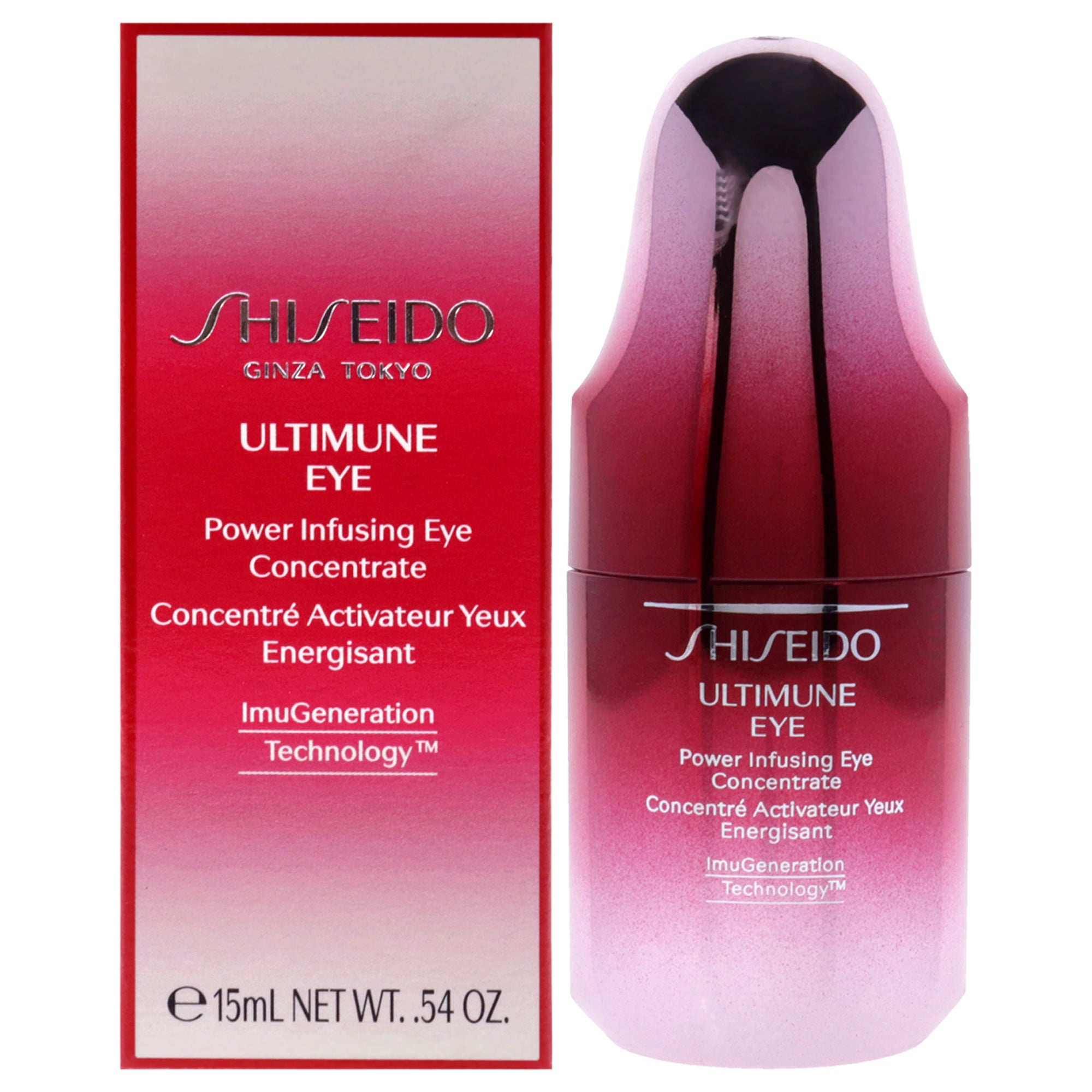 Ultimune Power Infusing Eye Concentrate by Shiseido for Unisex 0.54 oz Serum