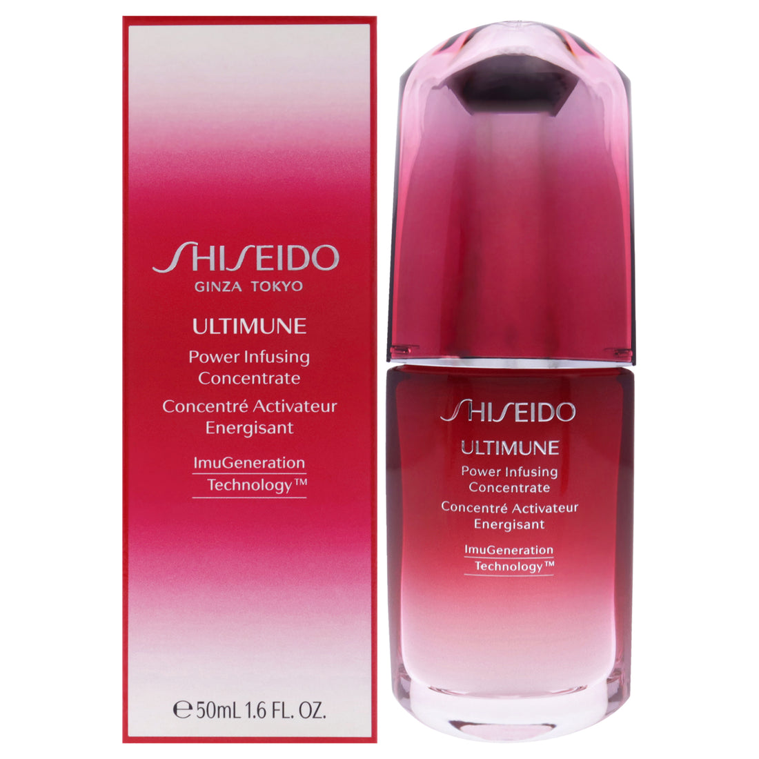 Ultimune Power Infusing Concentrate by Shiseido for Unisex 1.6 oz Concentrate