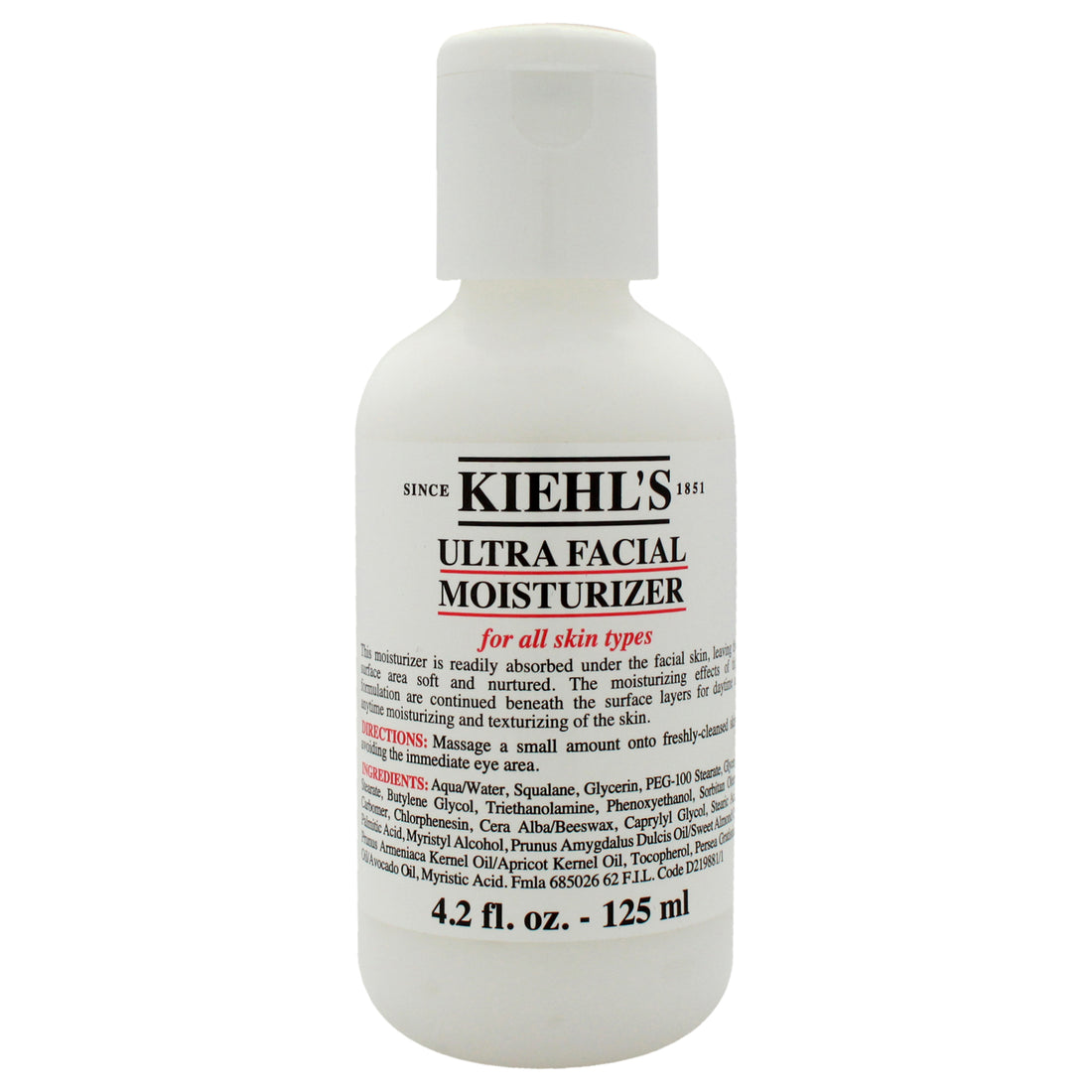 Kiehls Ultra Facial Moisturizer - All Skin Types