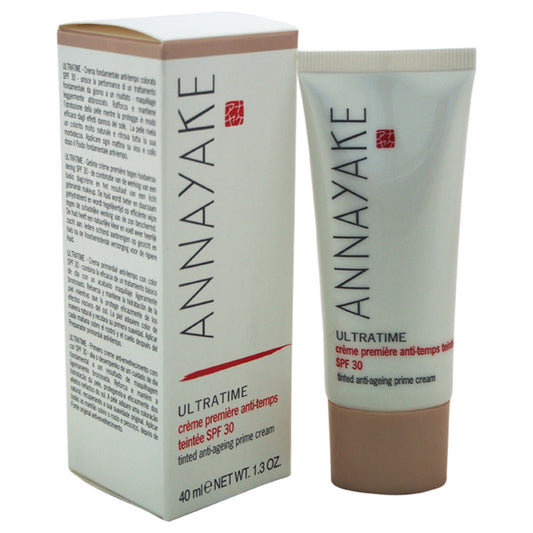 Ultratime Tinted Anti-Ageing Prime Cream SPF 30 - # 110 Naturel by Annayake for Unisex - 1.3 oz Cream