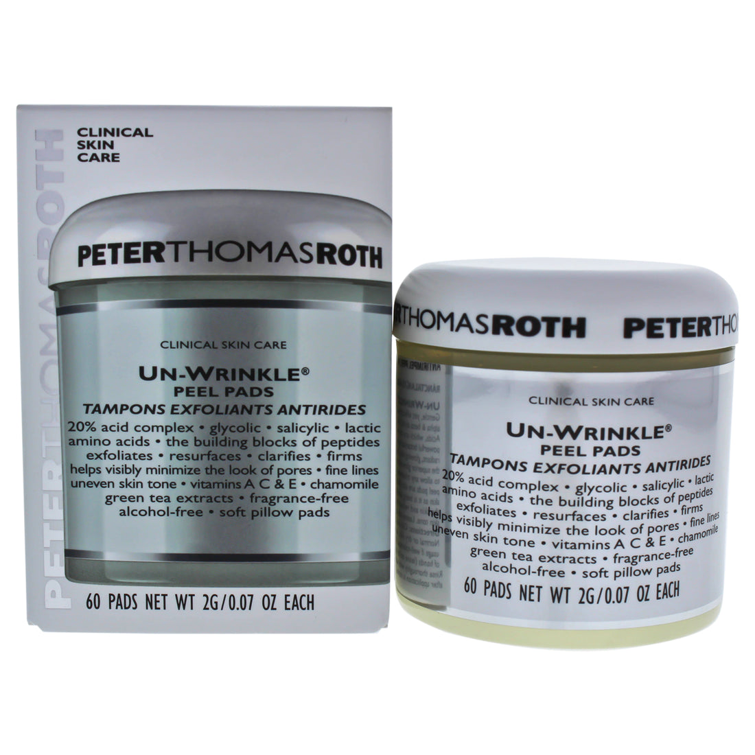 Un-Wrinkle Peel Pads