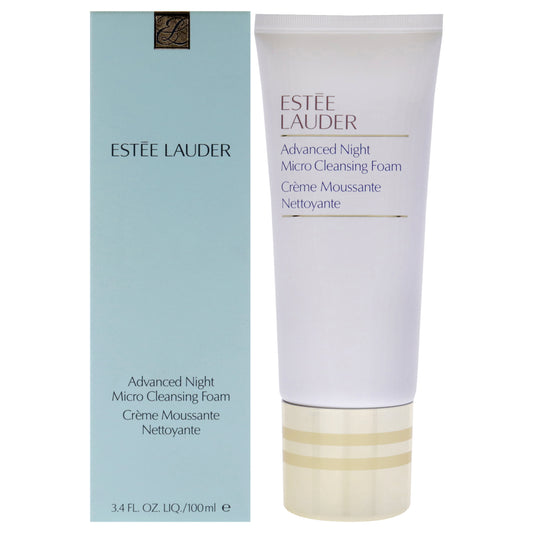 Advanced Night Micro Cleansing Foam by Estee lauder for Women - 3.4 oz Cleanser