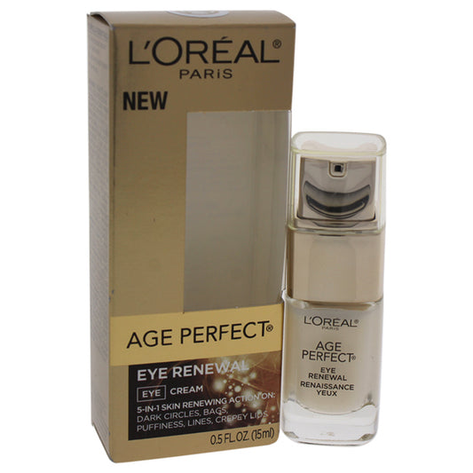 Age Perfect Eye Renewal Eye Cream by LOreal Professional for Women - 0.5 oz Cream