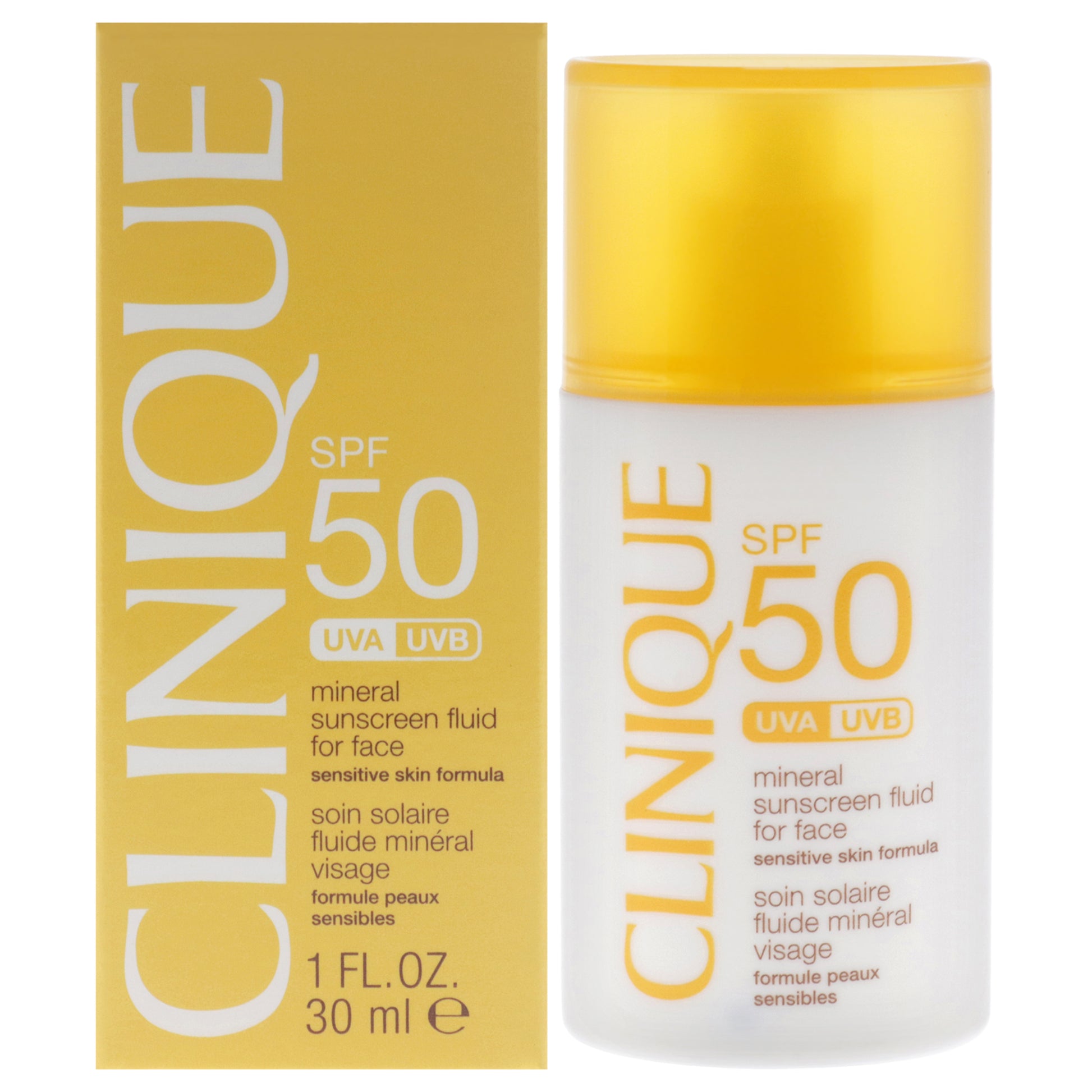 Mineral Sunscreen Fluid for Face SPF50