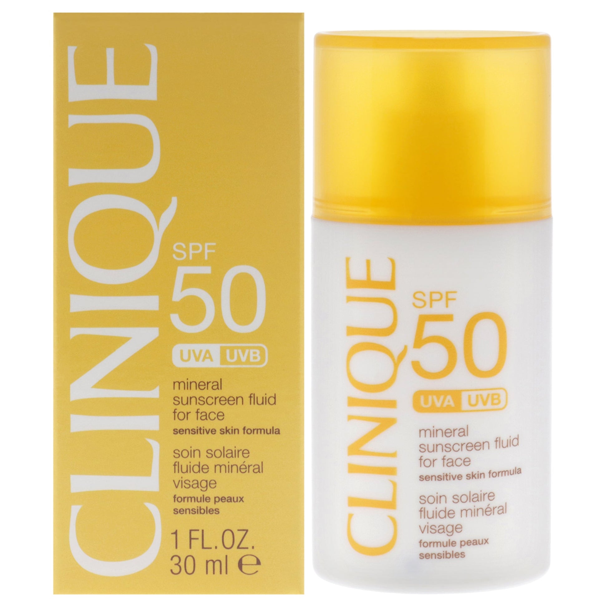 Mineral Sunscreen Fluid for Face SPF50
