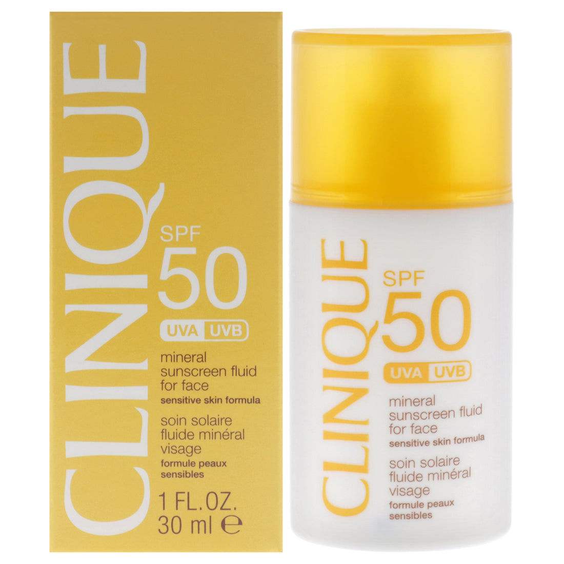 Mineral Sunscreen Fluid for Face SPF50