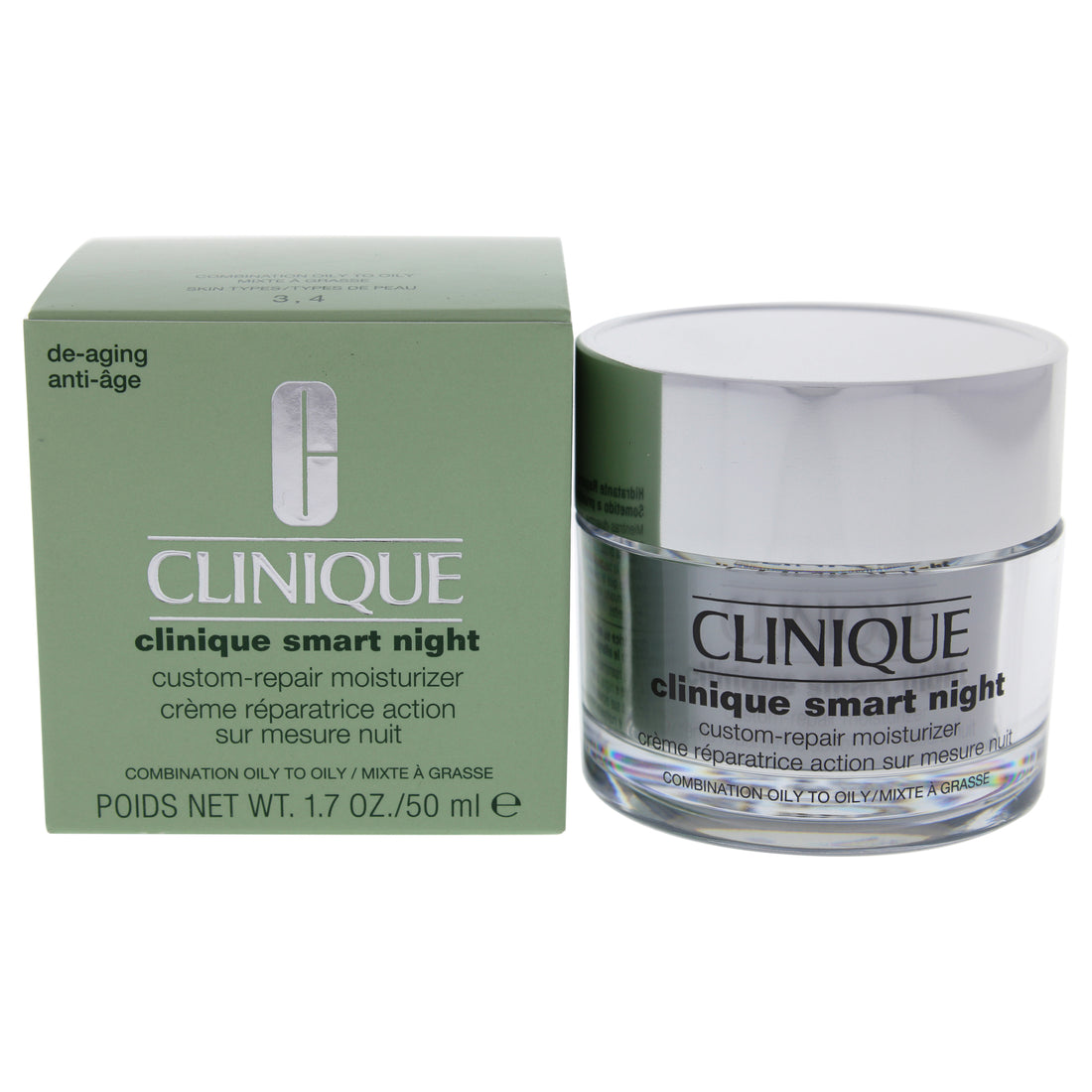 Clinique Smart Night Custom-Repair Moisturizer - Combination Oily To Oily