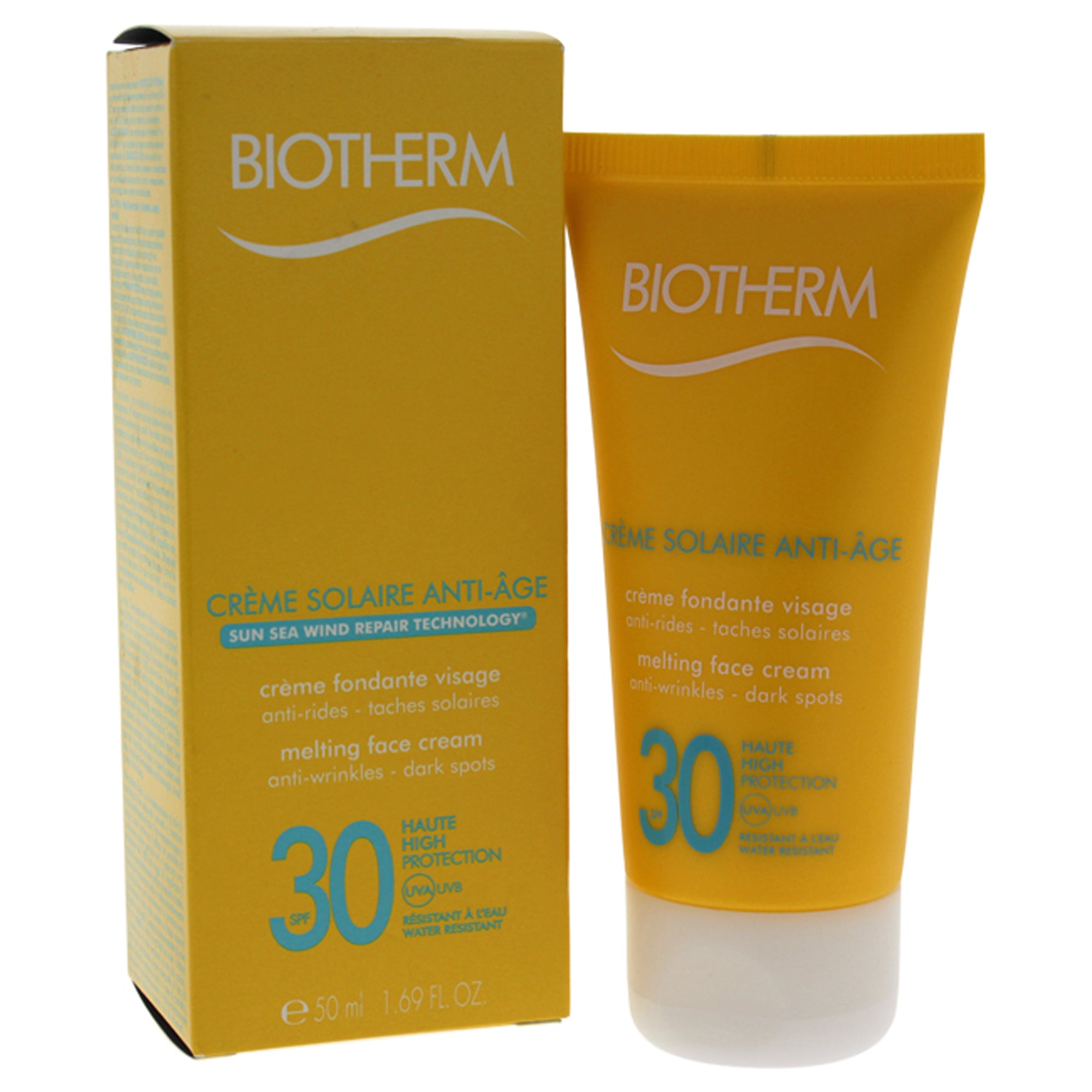 Creme Solaire Anti-Age Ultra Melting Face Cream SPF 30 by Biotherm for Women - 1.69 oz Sun Care