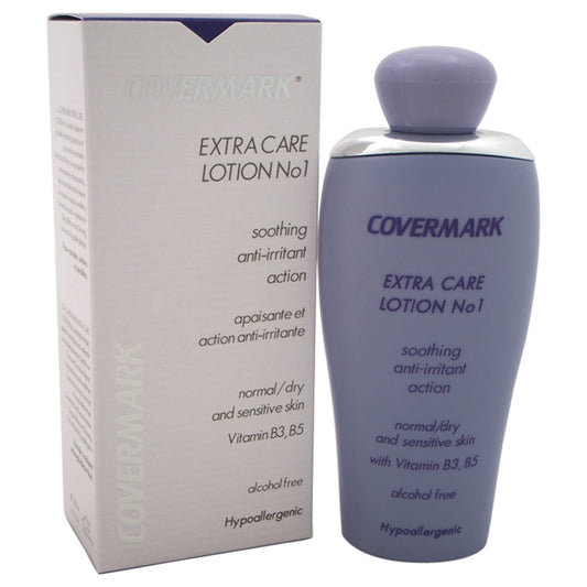 Extra Care Lotion No1 Soothing Anti-Irritant Action - Dry Normal Sensitive Skin by Covermark for Women 6.76 oz Lotion