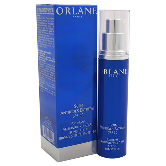 Extreme Anti-Wrinkle Care Sunscreen SPF 30 by Orlane for Women - 1.7 oz Treatment