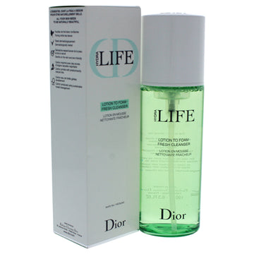 Hydra Life Lotion To Foam Fresh Cleanser by Christian Dior for Women 6.3 oz Cleanser