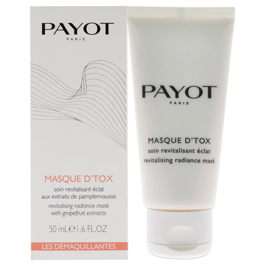 Masque DTox Revitalising Radiance Mask by Payot for Women 1.6 oz Mask