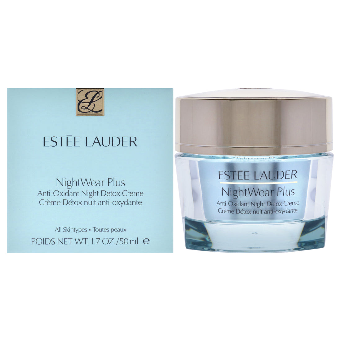 NightWear Plus Anti-Oxidant Night Detox Creme - All Skin Types