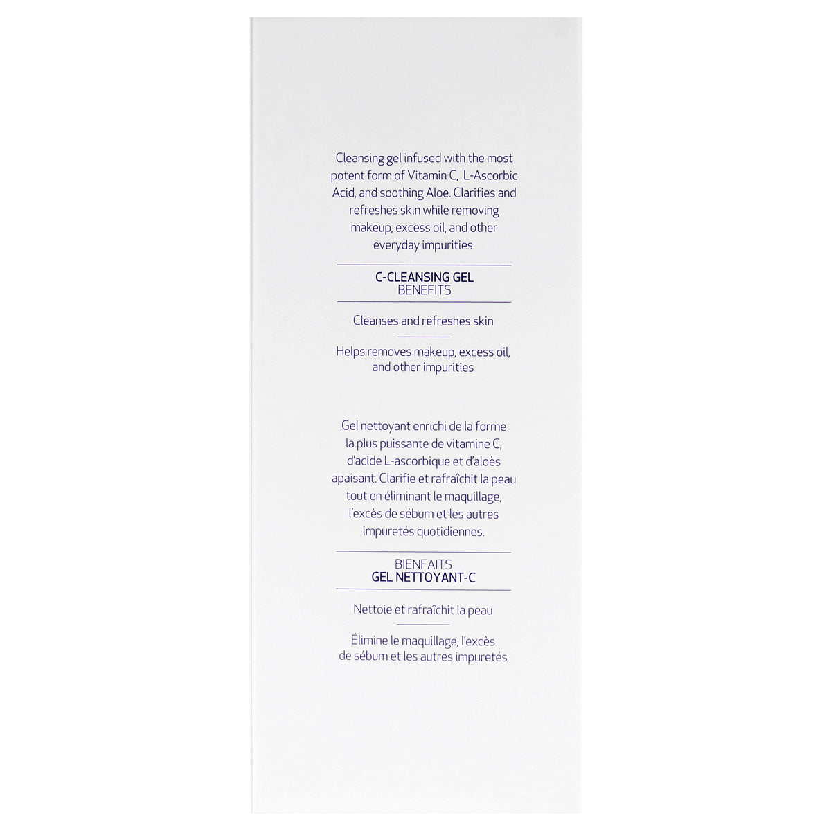 C-Cleansing Gel with Vitamin C