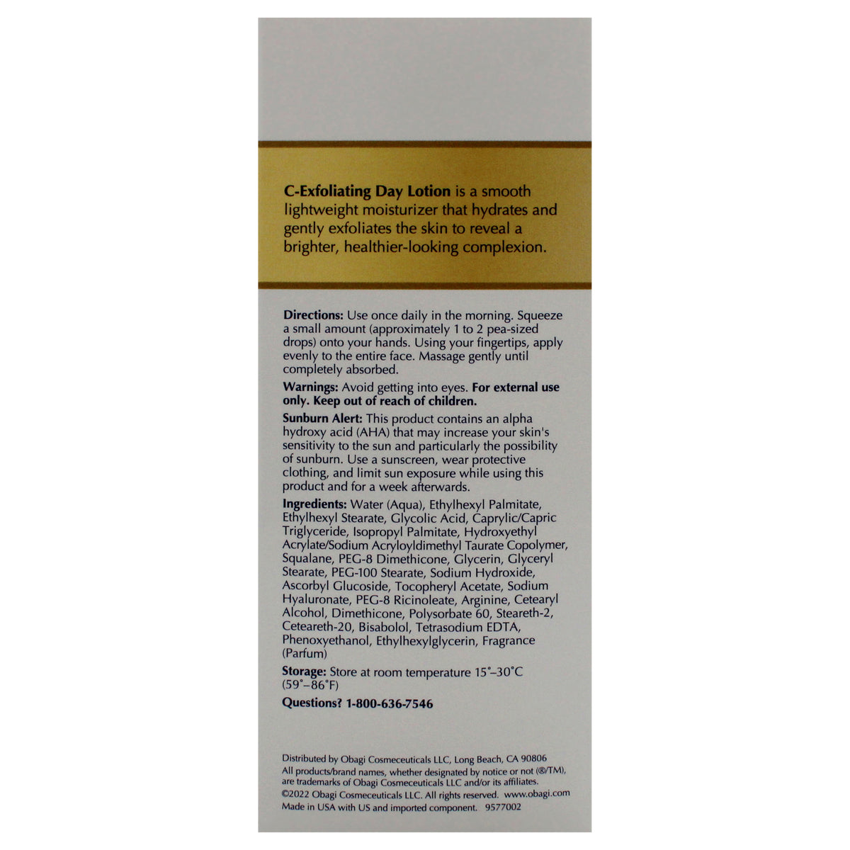 C-Exfoliating Day Lotion with Vitamin C