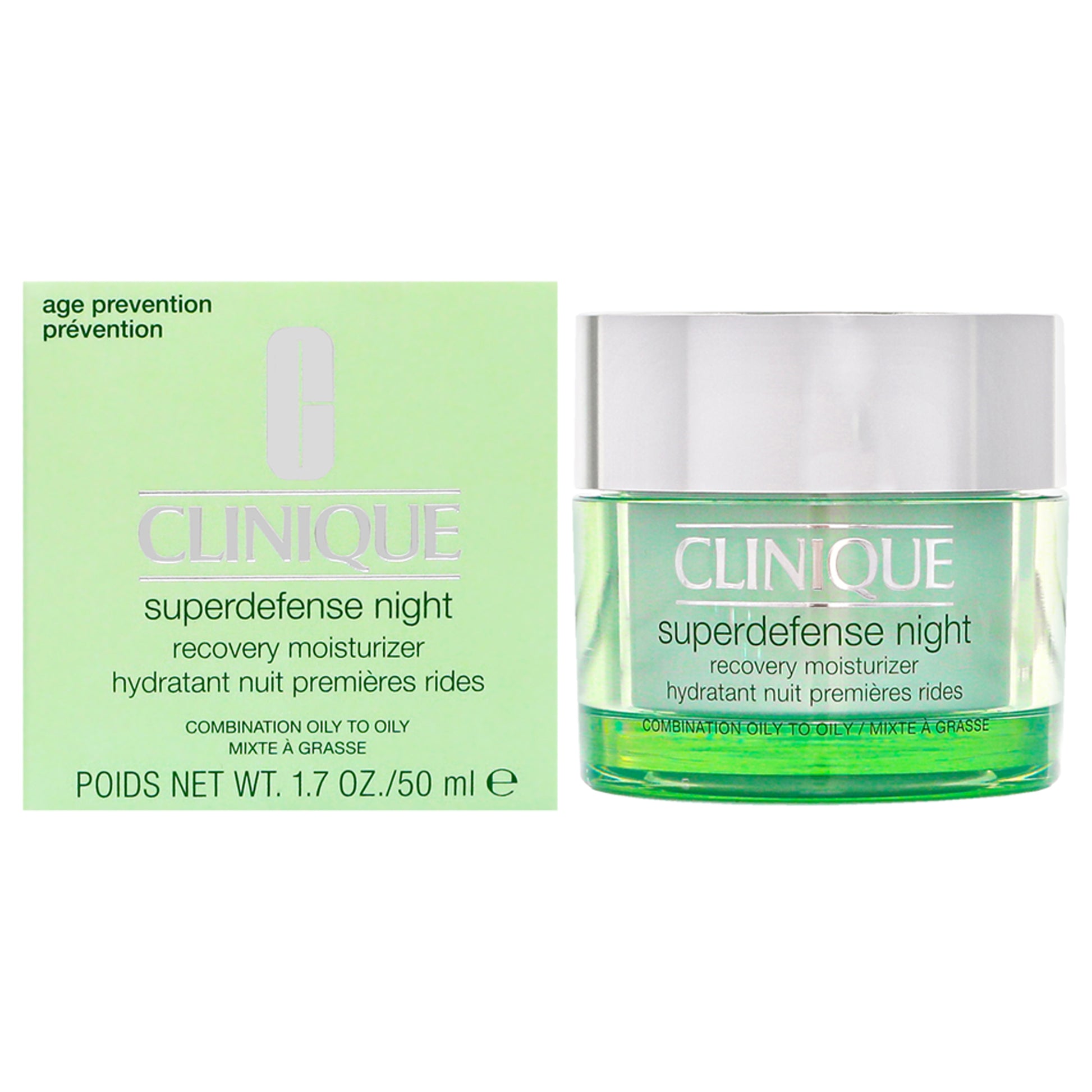 Superdefense Night Recovery Moisturizer - Combination Oily To Oily