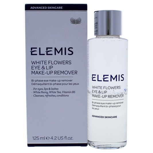 White Flowers Eye & Lip Makeup Remover by Elemis for Women - 4.2 oz Makeup Remover