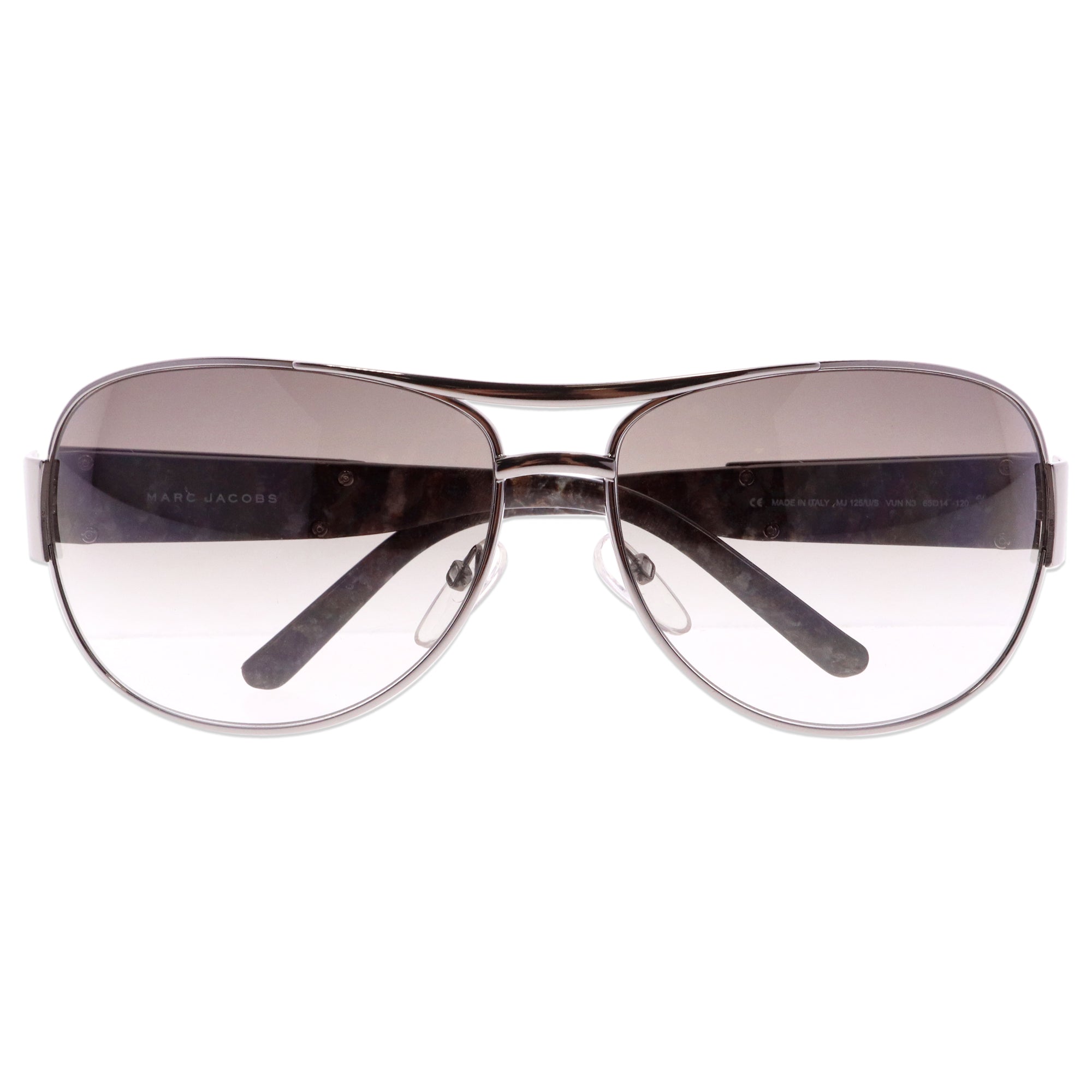 Marc Jacobs MJ 125-U-S Dark Ruthenium-Red Black by Marc Jacobs for Unisex - 65-14-120 mm Sunglasses