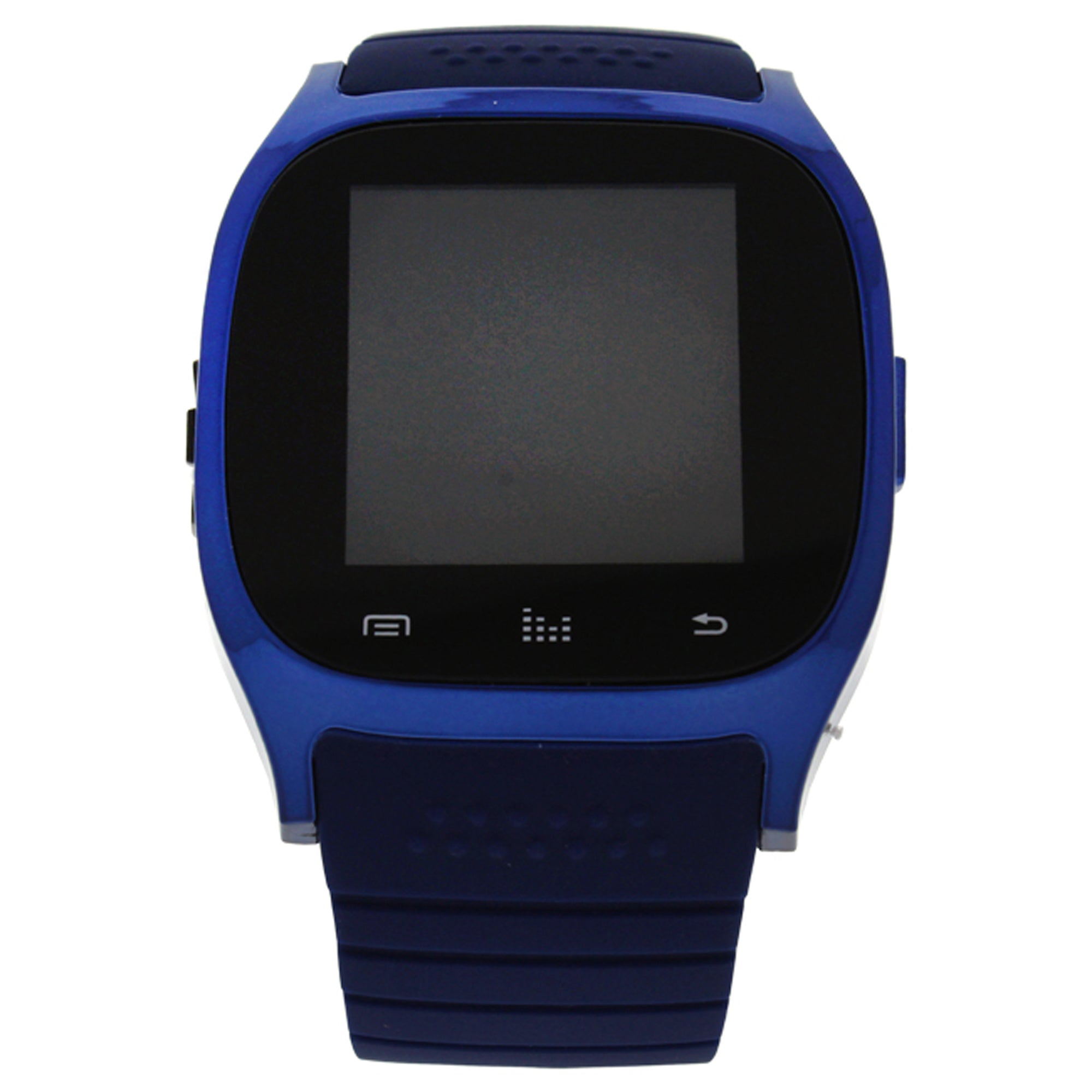 EK-B2 Montre Connectee Blue Silicone Strap Smart Watch by Eclock for Unisex - 1 Pc Watch