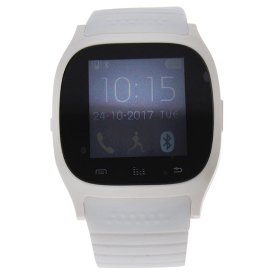 EK-C2 Montre Connectee White Silicone Strap Smart Watch by Eclock for Unisex - 1 Pc Watch
