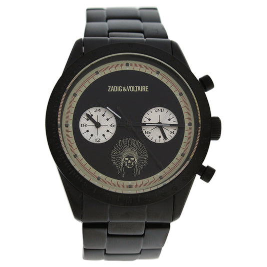 ZVM122 Master - Black Stainless Steel Bracelet Watch by Zadig & Voltaire for Unisex - 1 Pc Watch