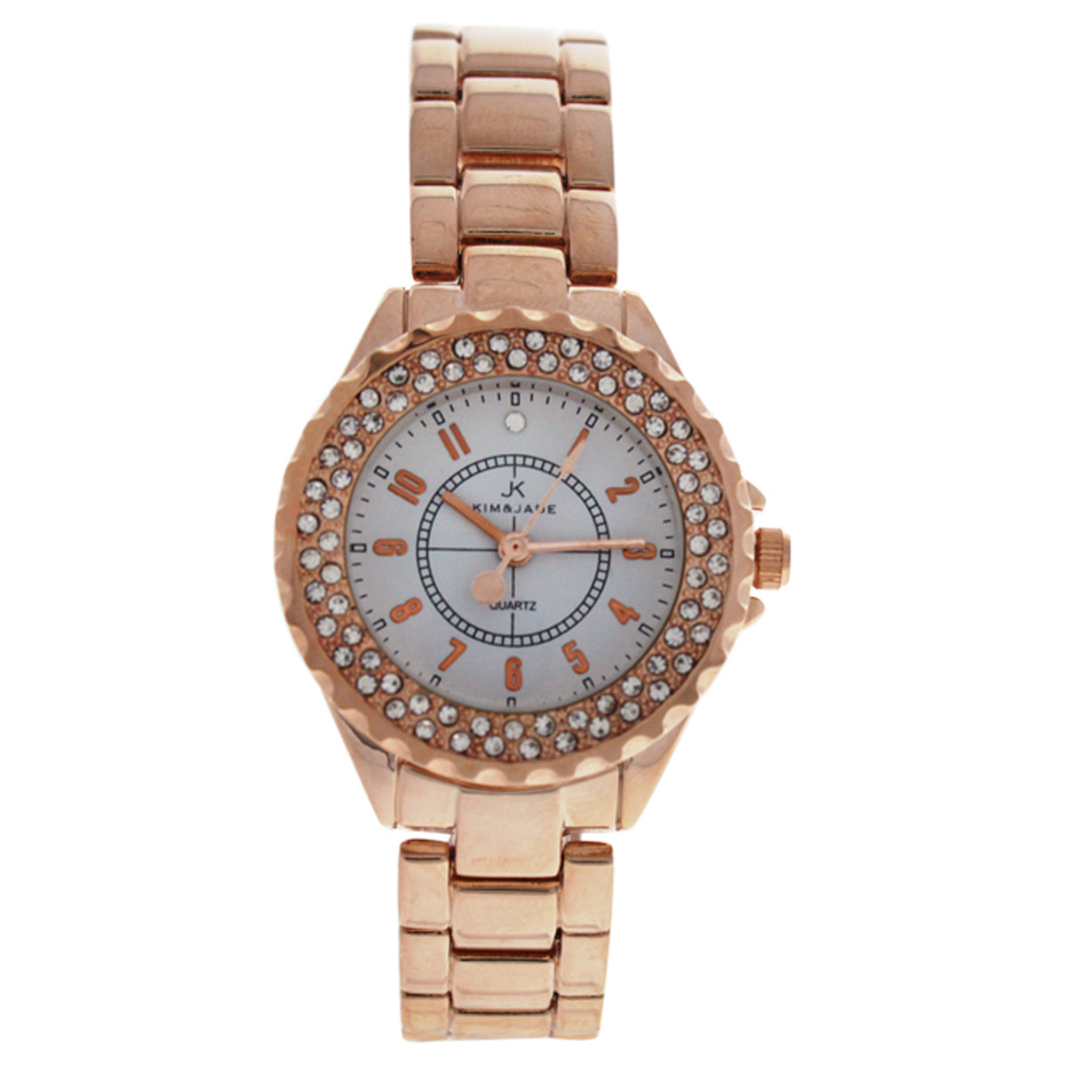 2033L-GPW Rose Gold Stainless Steel Bracelet Watch