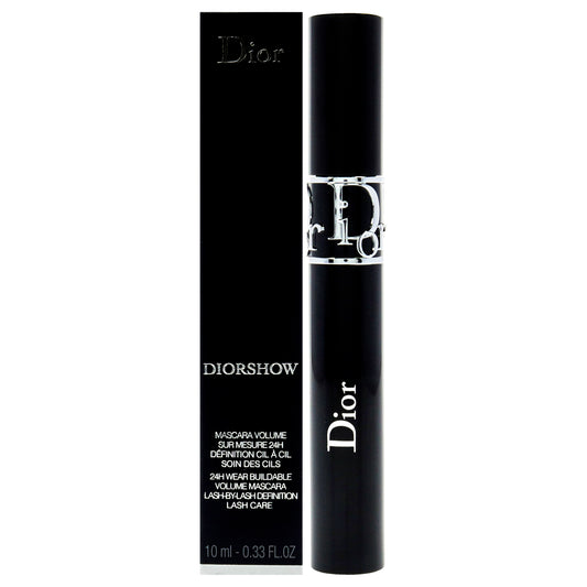 Diorshow 24h Wear Buildable Volume Mascara - 090 Black by Christian Dior for Women - 0.33 oz Mascara