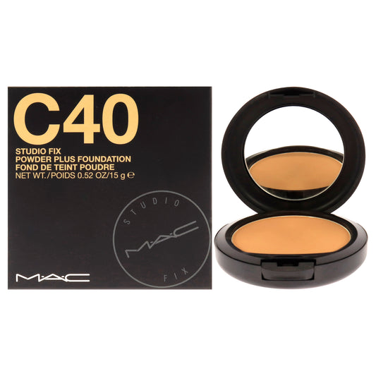 Studio Fix Powder Plus Foundation - C40 by MAC for Women - 0.52 oz Foundation