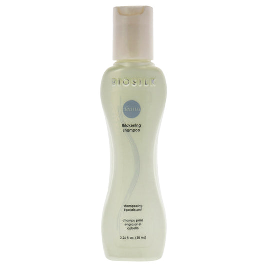 Thickening Shampoo - Travel Size by Biosilk for Unisex - 2.26 oz Shampoo