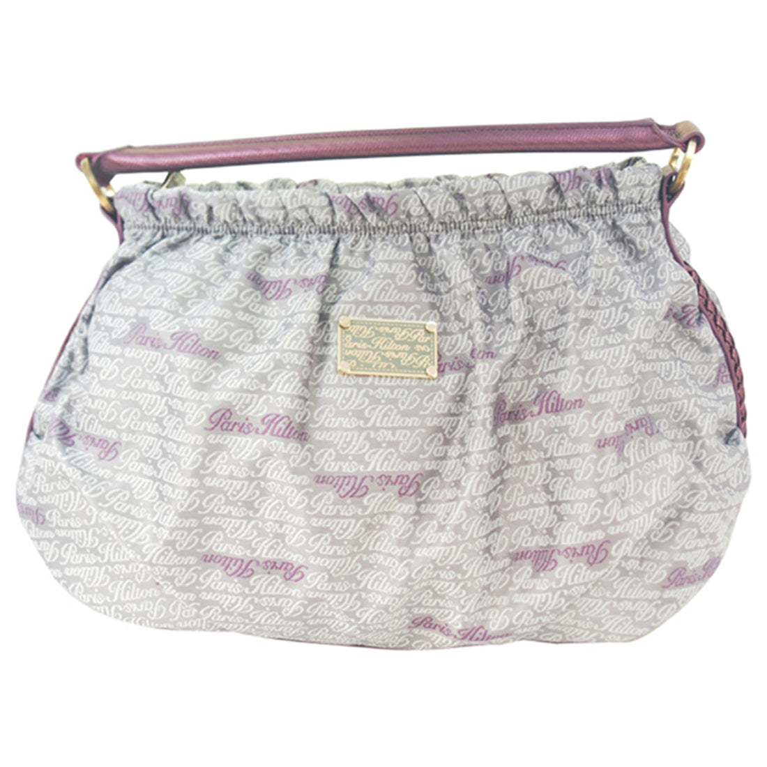 PH Forever Line Hand Bag Style - BAFO5307 Colour - Khaki Beige Purple Logo