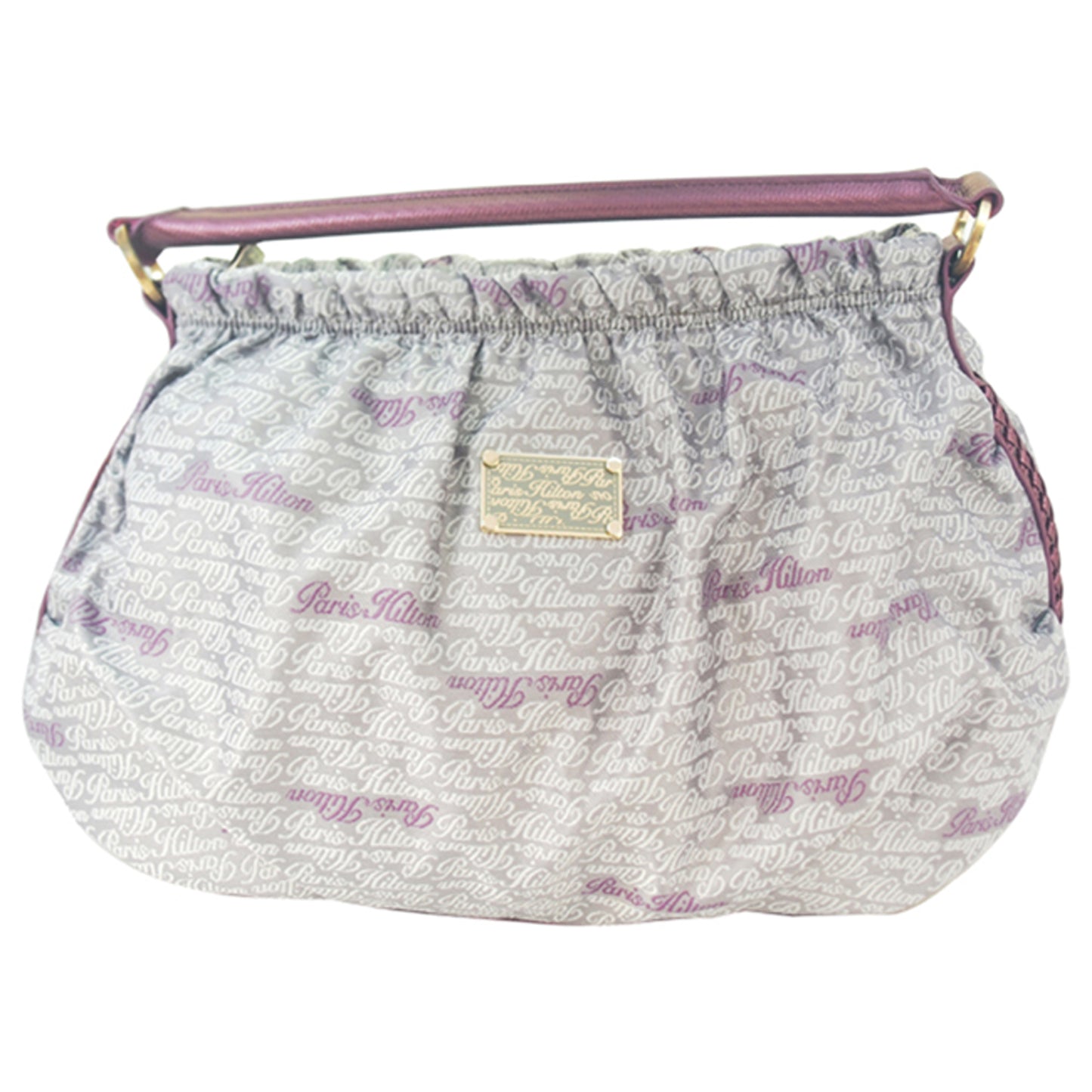 PH Forever Line Hand Bag Style - BAFO5307 Colour - Khaki Beige Purple Logo