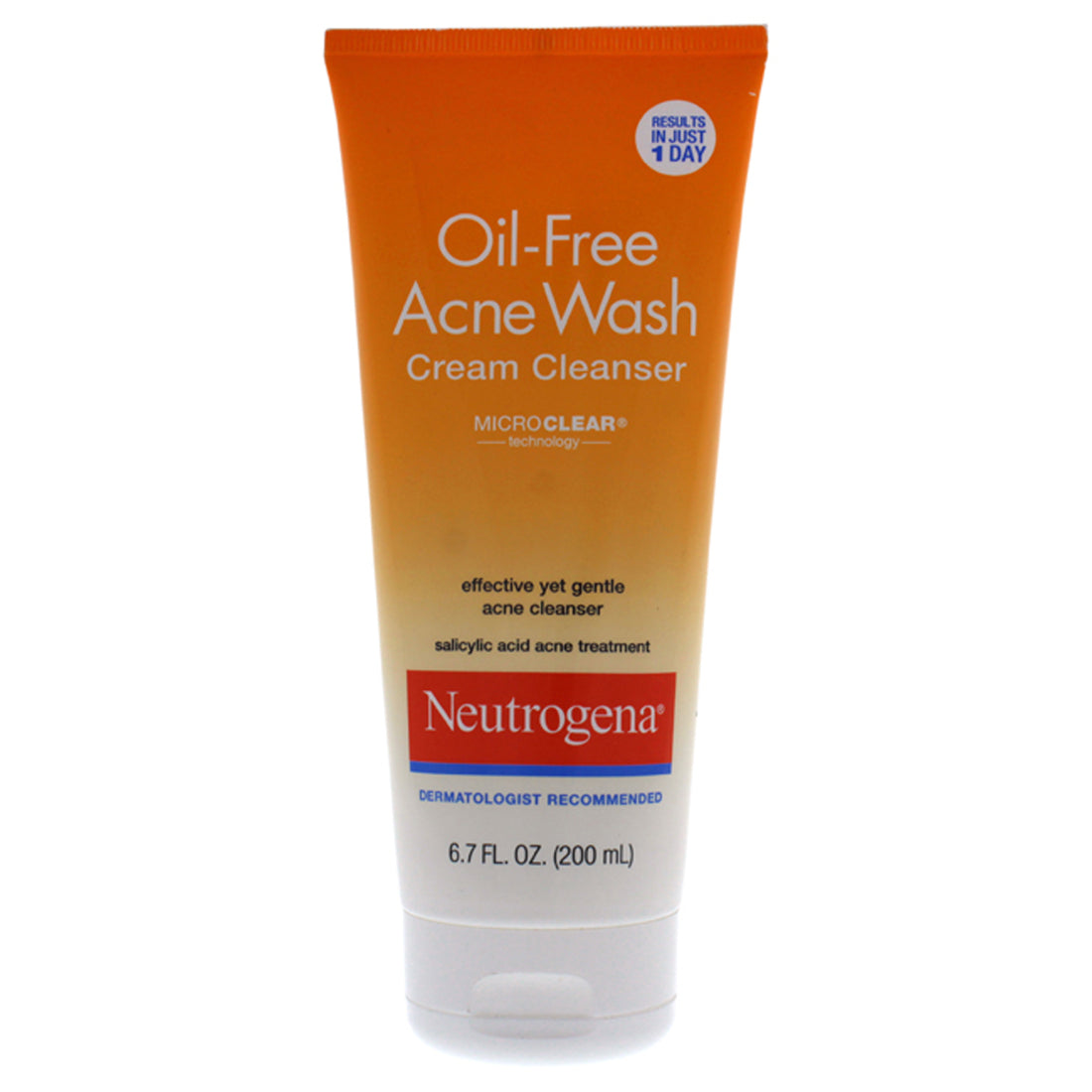 Oil-Free Acne Wash Cream Cleanser