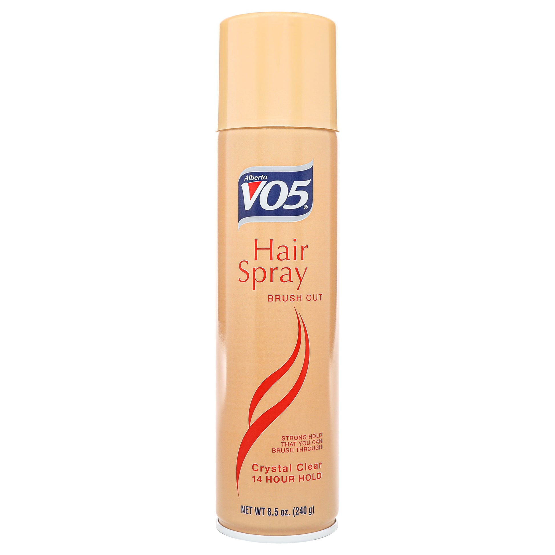 Crystal Clear Brush Out Hair Spray by Alberto VO5 for Unisex - 8.5 oz Hair Spray