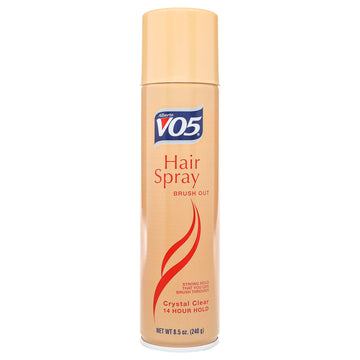 Crystal Clear Brush Out Hair Spray by Alberto VO5 for Unisex - 8.5 oz Hair Spray