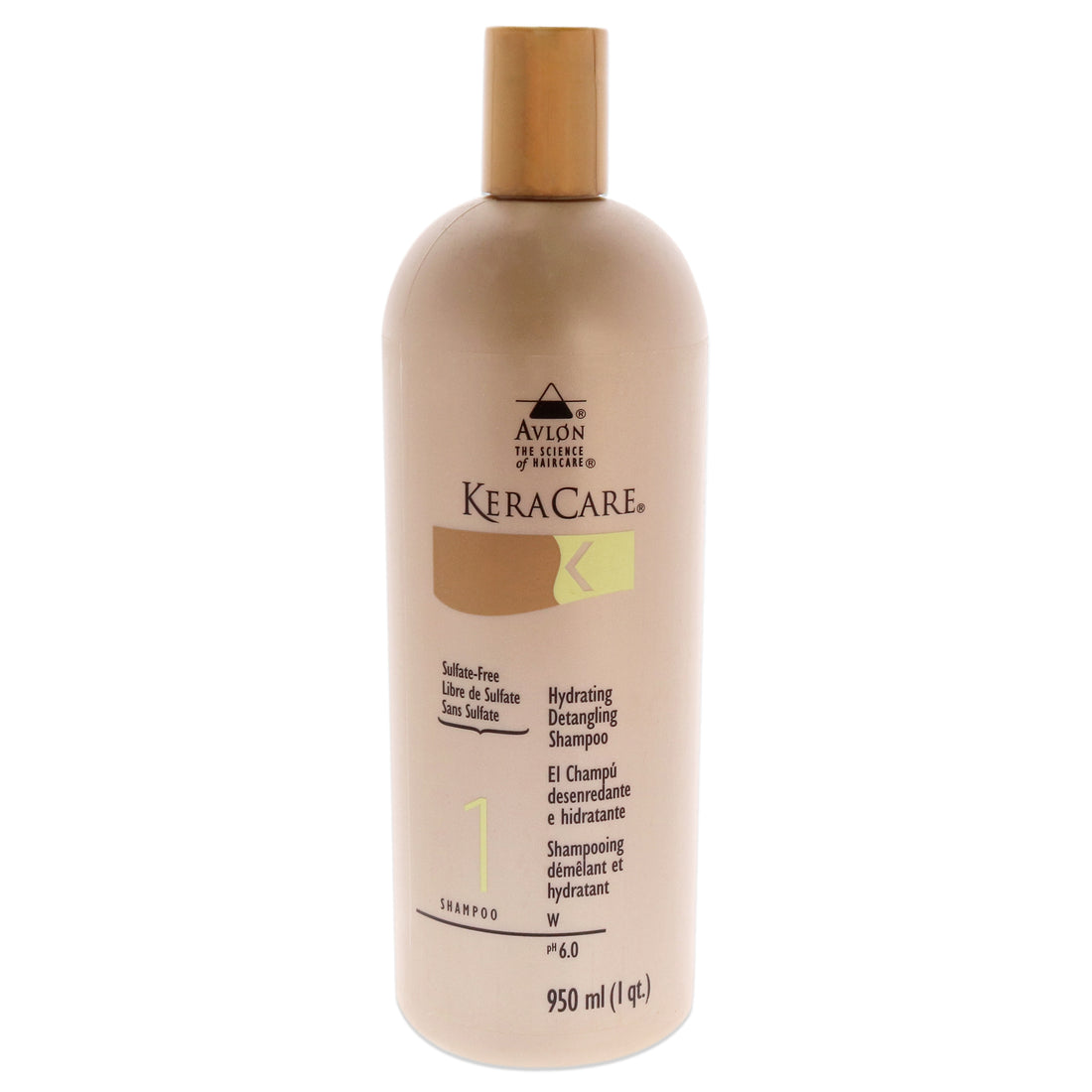 KeraCare Hydrating Detangling Shampoo by Avlon for Unisex 32 oz Shampoo