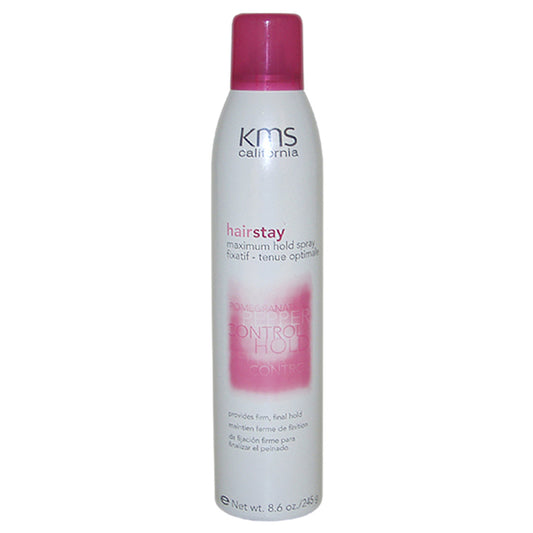 Hair Stay Maximum Hold Spray by KMS for Unisex - 8.6 oz Spray